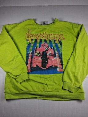 Goosebumps Crewneck Sweater Women's Size Large